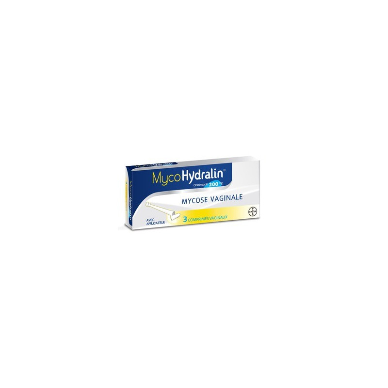 Mycohydralin Comprimes Mg Clotrimazole Vaginaux Avec Applicateur