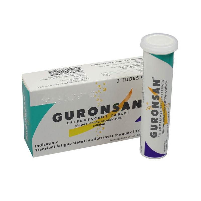 Guronsan 400 mg + 500 mg + 50 mg x20
