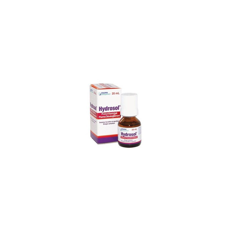 HYDROSOL Polyvitaminé - Flacon compte gouttes 20ml