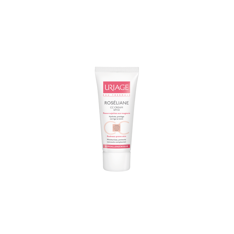 URIAGE ROSÉLIANE CC Crème SPF30  Hydra-protectrice – Correction de teint  40ml