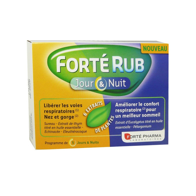 FORTE RUB PASTILLES GORGE CITRON (24) : Nez - Gorge