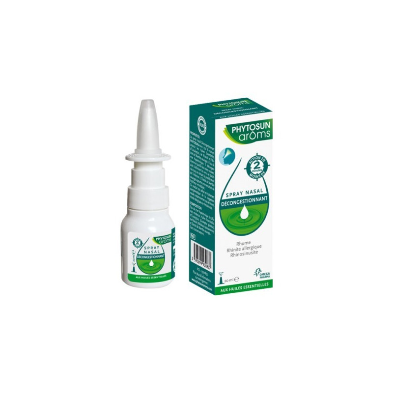 PHYTOSUN AROMS SPRAY NASAL DECONGESTIONNANT 20 ML - Mon pharmacien conseil