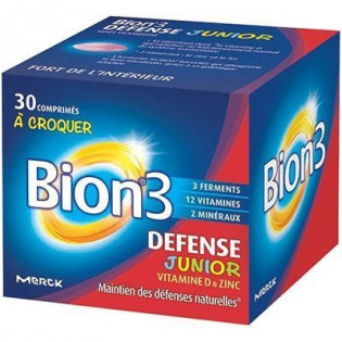 Bion 3 Juniors activateur de santé - Petit Format 30 comprimés