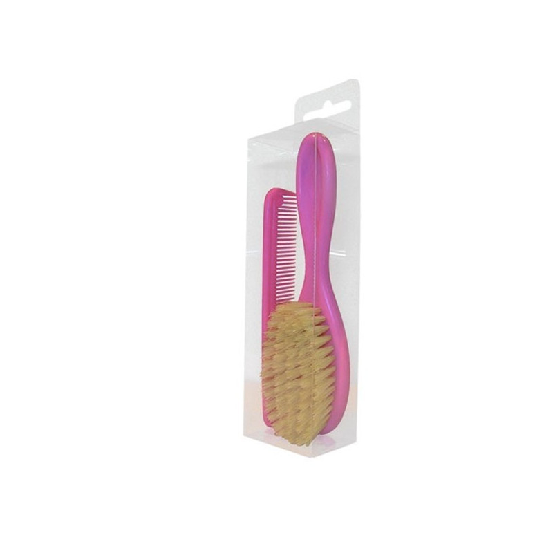 Estipharm Ensemble Bebe Brosse Peigne Rose Mon Pharmacien Conseil