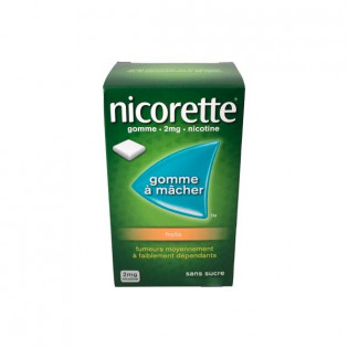 NICORETTE 2MG FRUIT SUGAR FREE 105 GUMS
