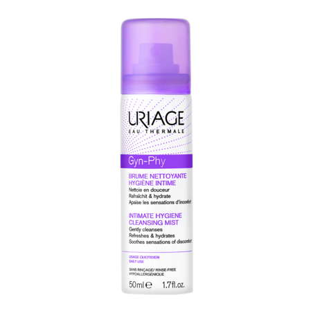 URIAGE GYN-PHY - Brume Nettoyante Hygiène Intime. Spray 50ml