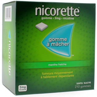 NICORETTE ICE MINT 2 MG CHICLES MEDICAMENTOSOS, 30 CHICLES