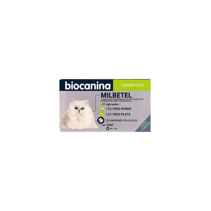 Biocanina Milbetel 2 Comprimes Mon Pharmacien Conseil