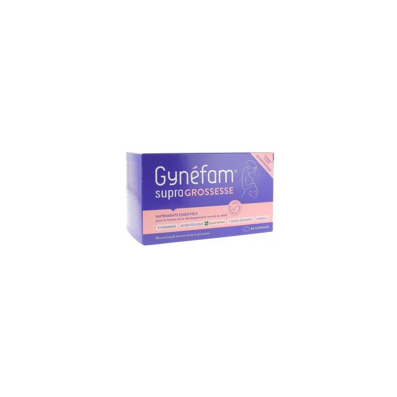 Pharmaservices - Gynéfam supra grossesse 90 capsules