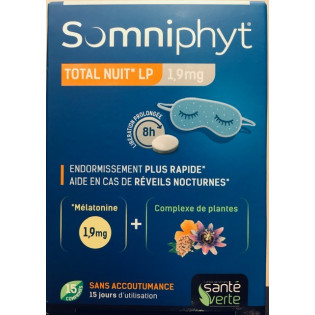 Santé Verte Somniphyt Total Night LP 1.9 mg 15 tablets