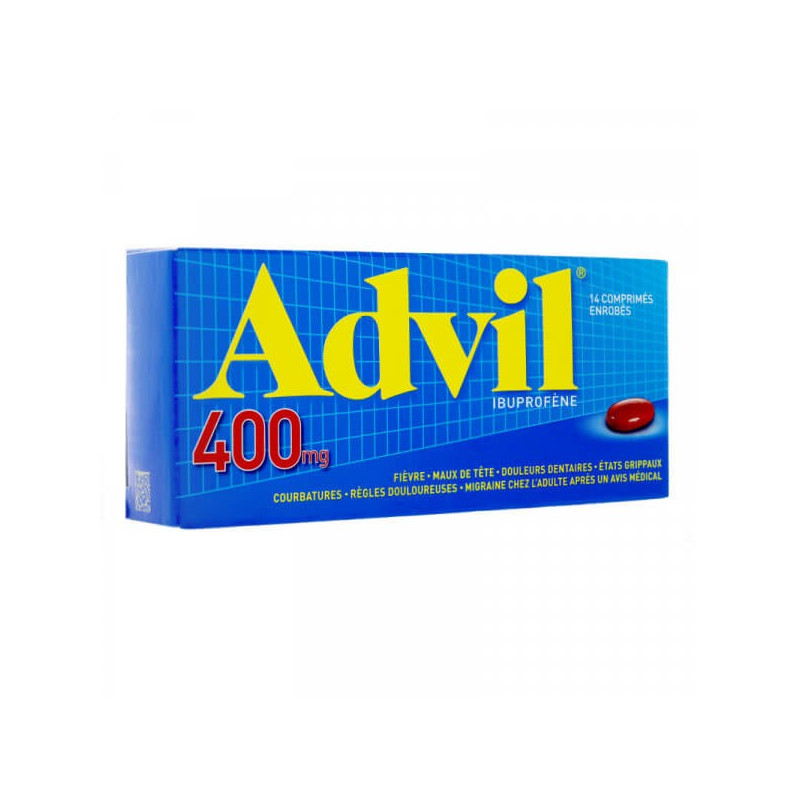 Advil 400 mg 14 tablets 