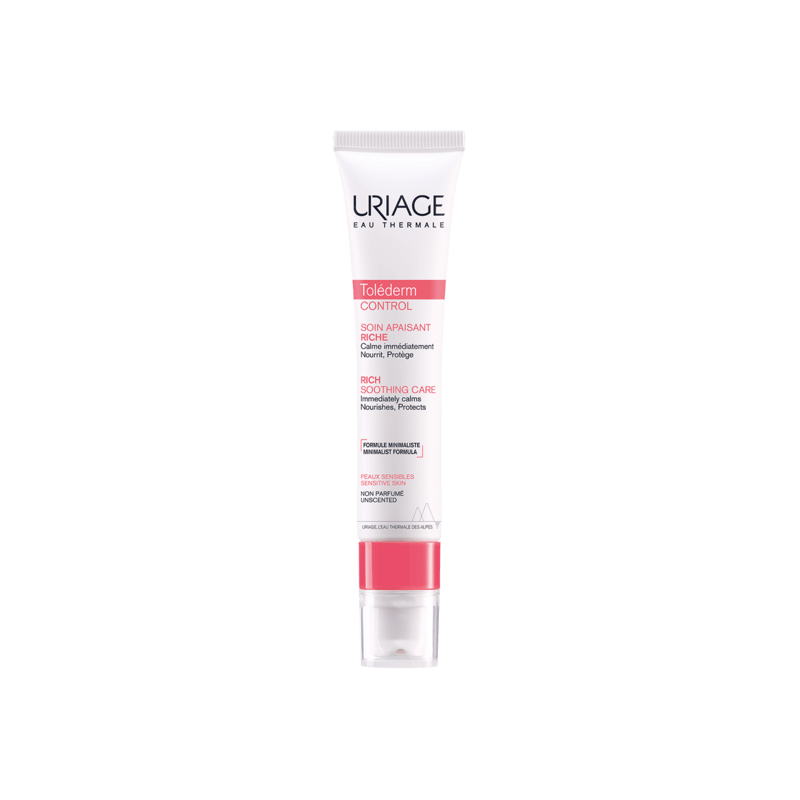 Uriage Toléderm Control Soin Apaisant Riche 40 ml