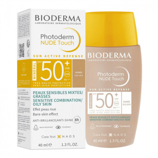 Bioderma Photoderm Nude Touch Mineral SPF50+ Golden Tint 40 ml