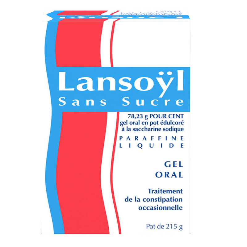 Lansoÿl Framboise Paraffine Liquide Constipation 225g