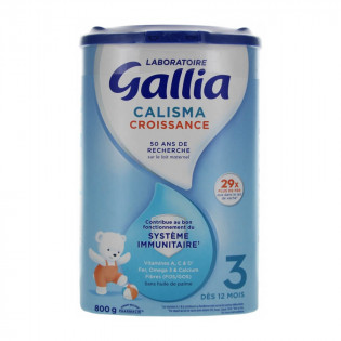 Lot de deux boîtes de lait Gallia 3 eme âge ( système immunitaire) - Gallia