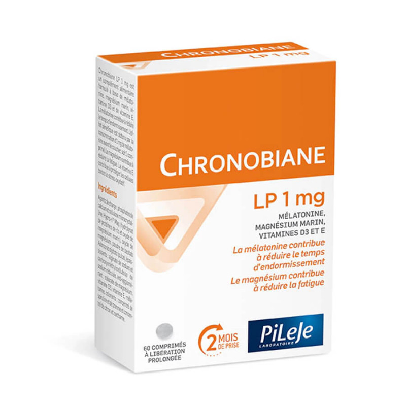 PILEJE Chronobiane lp 1 mg 60 comprimes Stress Sommeil 3401560256772