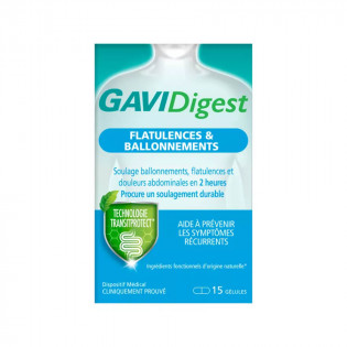GAVIDigest Flatulence and Bloating 15 capsules