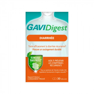 GAVIDigest Diarrhea 30 capsules