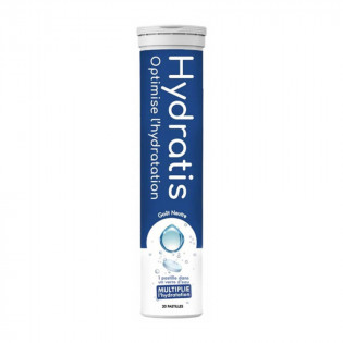 Hydratis Solution d'Hydratation 20 Pastilles Effervescentes Arôme Neutre 3760304101120