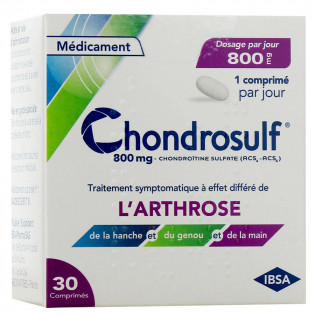 Chondrosulf 800 mg boite 30 gélules 3400930281178