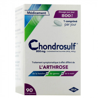 Chondrosulf 800 mg boite 90 gélules 3400930281185