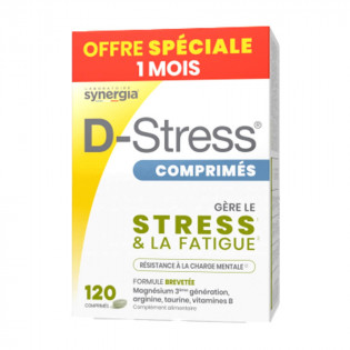Synergia D-Stress 120 Tablets