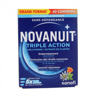 Sanofi Novanuit Triple Action Sleep 60 Tablets