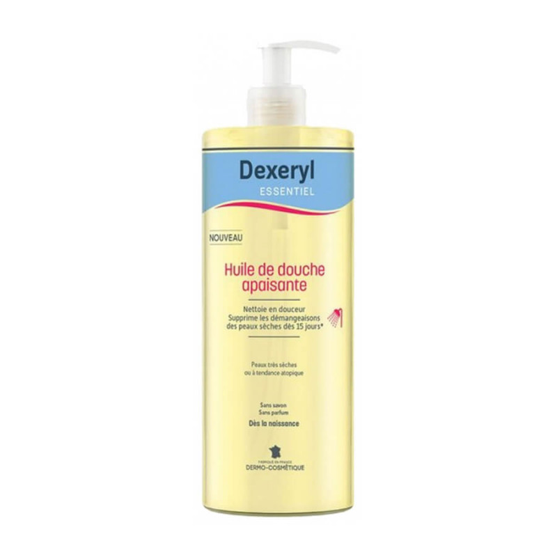 Dexeryl Essentiel Huile de Douche Apaisante 500 ml 3577056025983