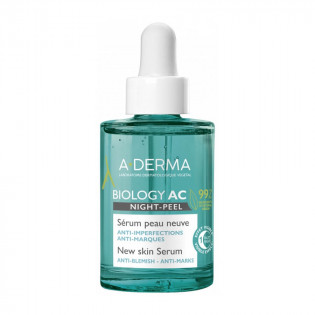 A-DERMA Biology AC Night-Peel Sérum Peau Neuve Bio 30 ml 3282770391787