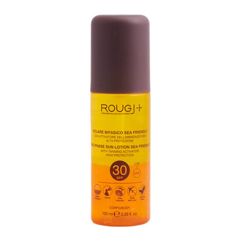 Rougj lotion solaire biphasée spf30 100 ml 8032622278323