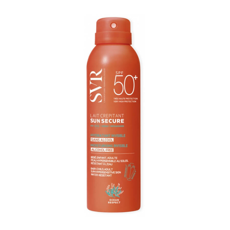 SVR Sun Secure Lait Crépitant SPF50+ 200 ml 3662361002559