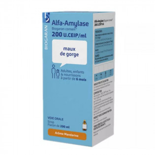 Alfa Amylase Syrup Biogaran 200ml