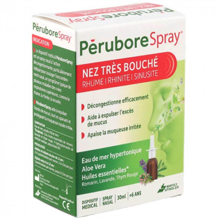 Pérubore Spray Nez très bouché 30 ml 3760001043020