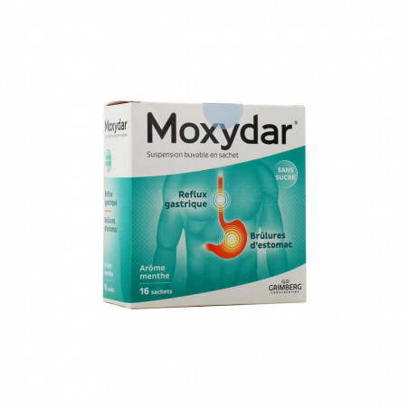 Moxydar Suspension buvable 16 sachets 3400930277638