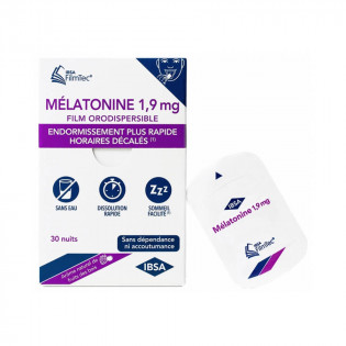 IBSA Melatonin 1.9 mg 30 Orodispersible Films