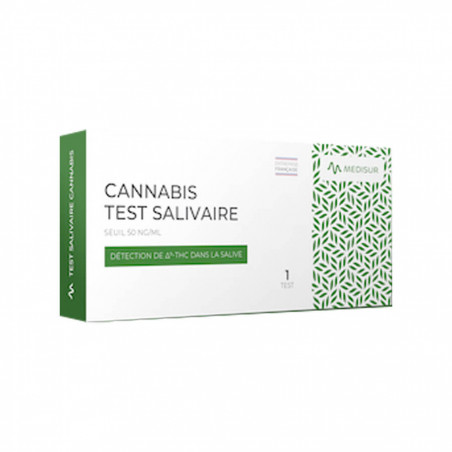 Medisur autotest Cannabis salivaire 1 test 3760269490246