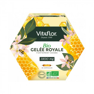 Vitaflor Royal Jelly 1800 mg Organic 20 Vials