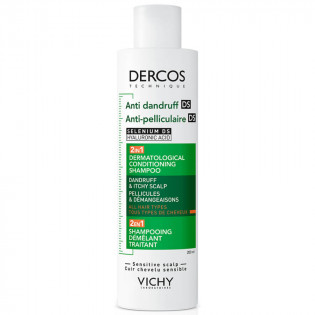 Vichy Dercos DS 2 in 1 Anti-Dandruff Detangling Shampoo 200 ml