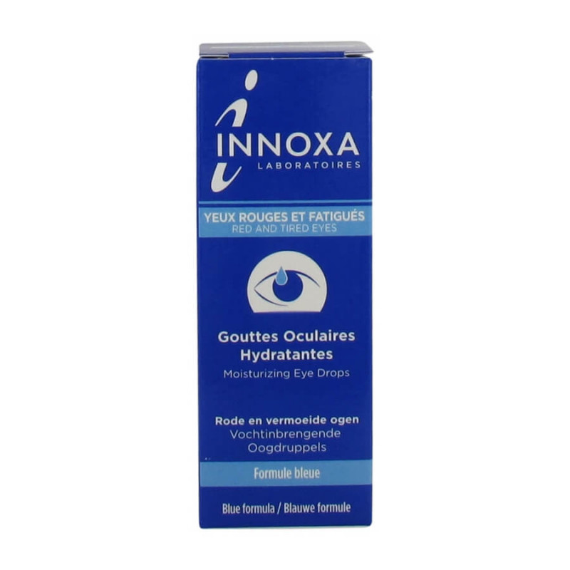 Innoxa Gouttes Oculaires Hydratantes Yeux Rouges et Fatigués 10 ml 3760313160095