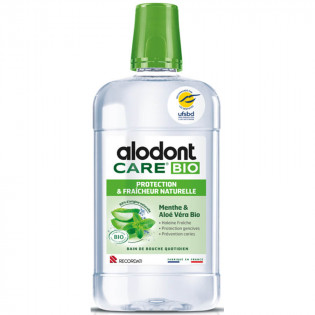 Alodont Care Bain de Bouche Quotidien Protection & Fraîcheur Naturelle Bio 500 ml 3665490000083