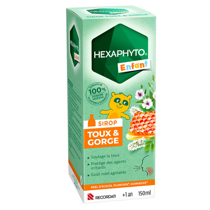 Hexaphyto Sirop Toux & Gorge Enfant 150 ml 3665490000236