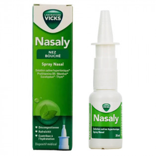 Vicks Nasaly Nez bouché spray 20 ml