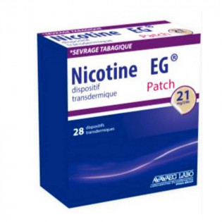 Nicotine EG 21mg/24h Nicotine Patch Smoking cessation 28 patches