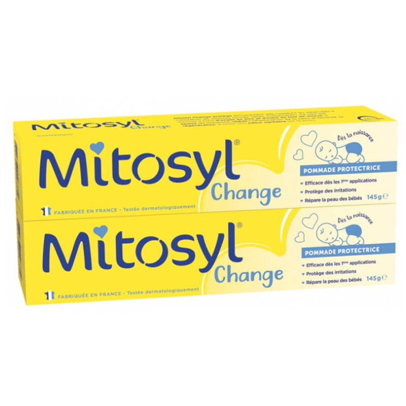 Mitosyl Change Pommade Protectrice Lot de 2 x 145 gr 3664798030808