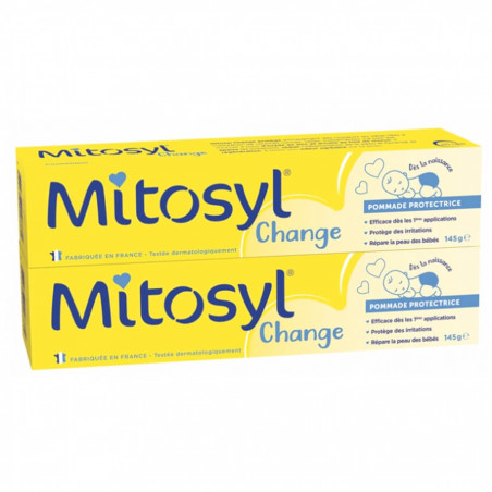 Mitosyl Change Pommade Protectrice Lot de 2 x 145 gr 3664798030808