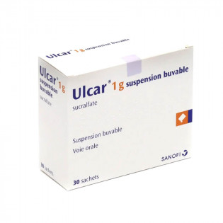 Ulcar Pansement gastrique 1 gr suspension buvable 30 sachets 3400933283919