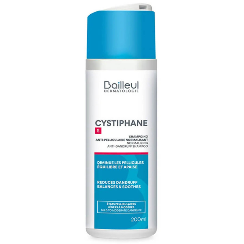 Cystiphane S Shampoing Anti-Pelliculaire Normalisant États Pelliculaires Légères A Modérés 200ml 3660398501212