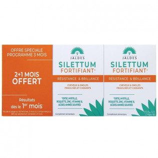 Silettum FORTIFIANT résistance et brillance 3 x 60 gélules