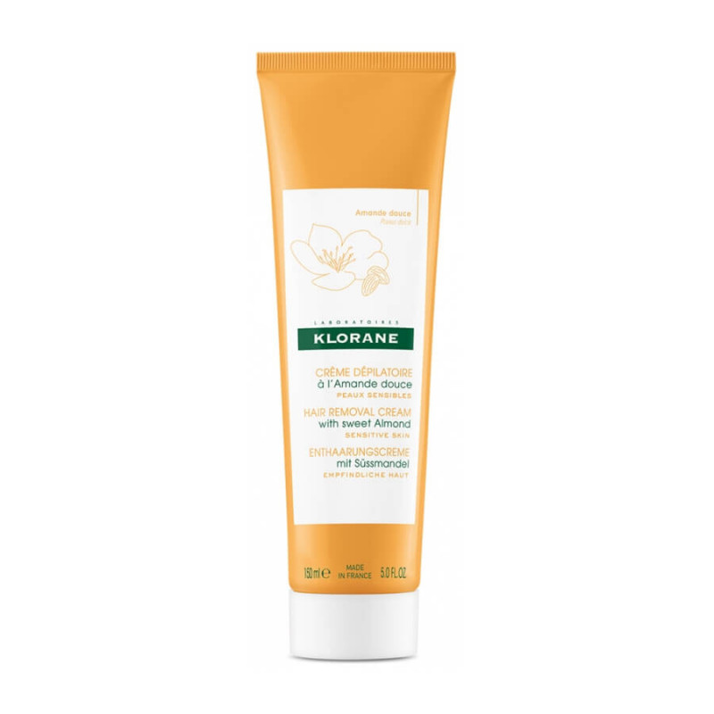 Klorane Crème Dépilatoire Amande Douce 150 ml 3282770207378