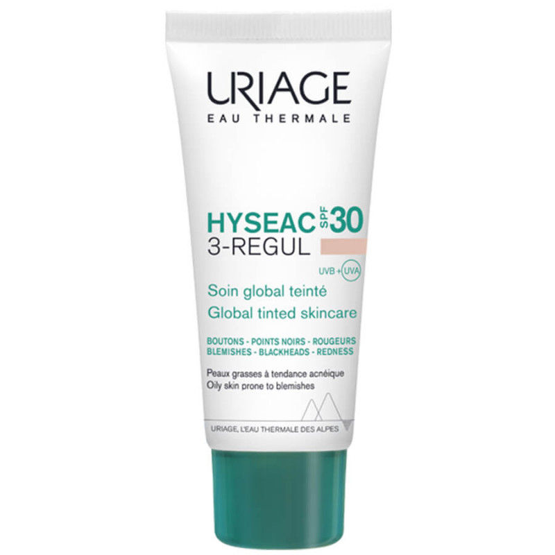 URIAGE Hyséac 3-REGUL SPF 30 teinté Soin Global tube 40 ml 3661434010095